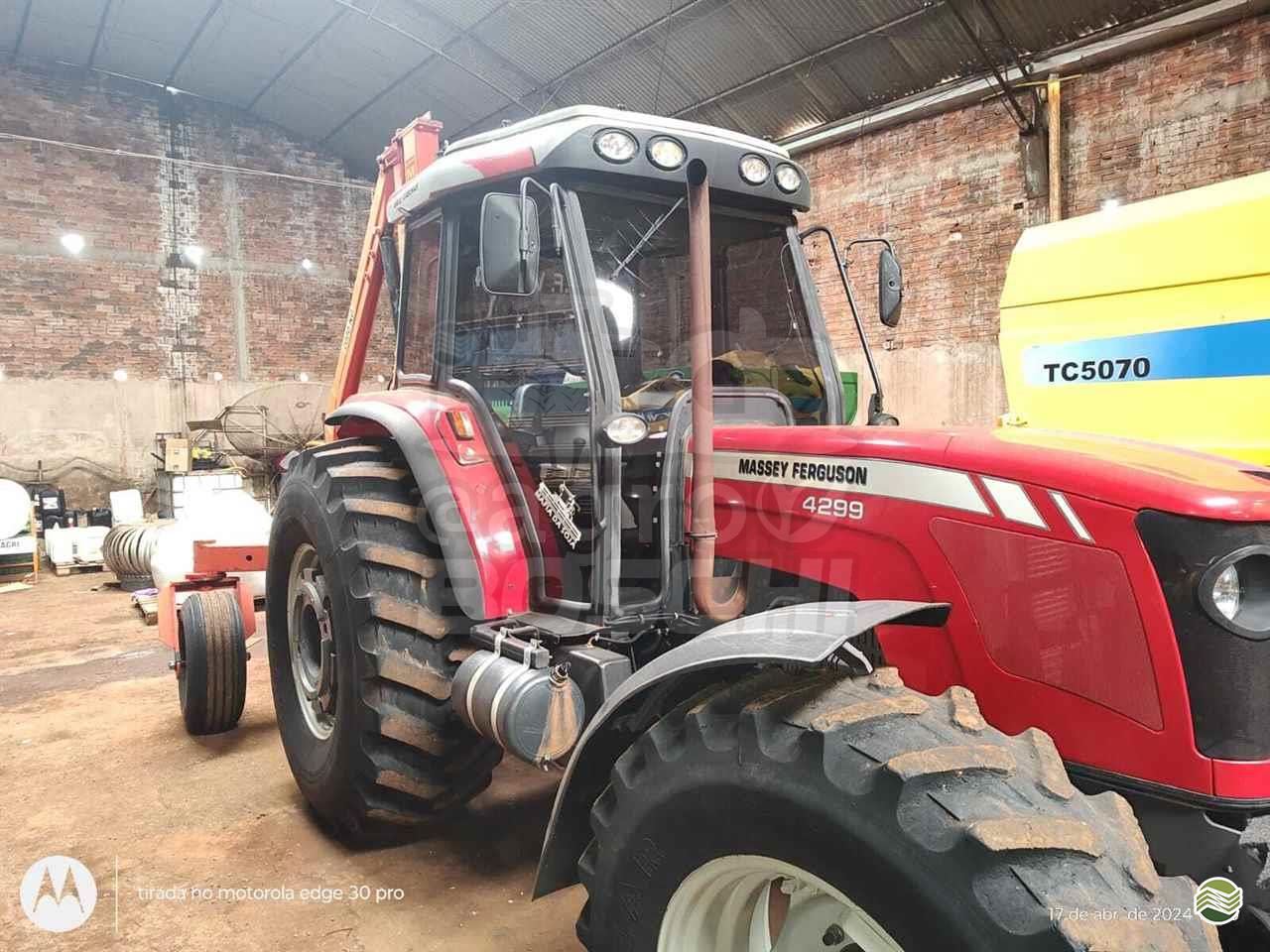 TRATOR MASSEY FERGUSON MF 4299 Tração 4x4 AgroBoschi SAO JORGE DO IVAI PARANÁ PR